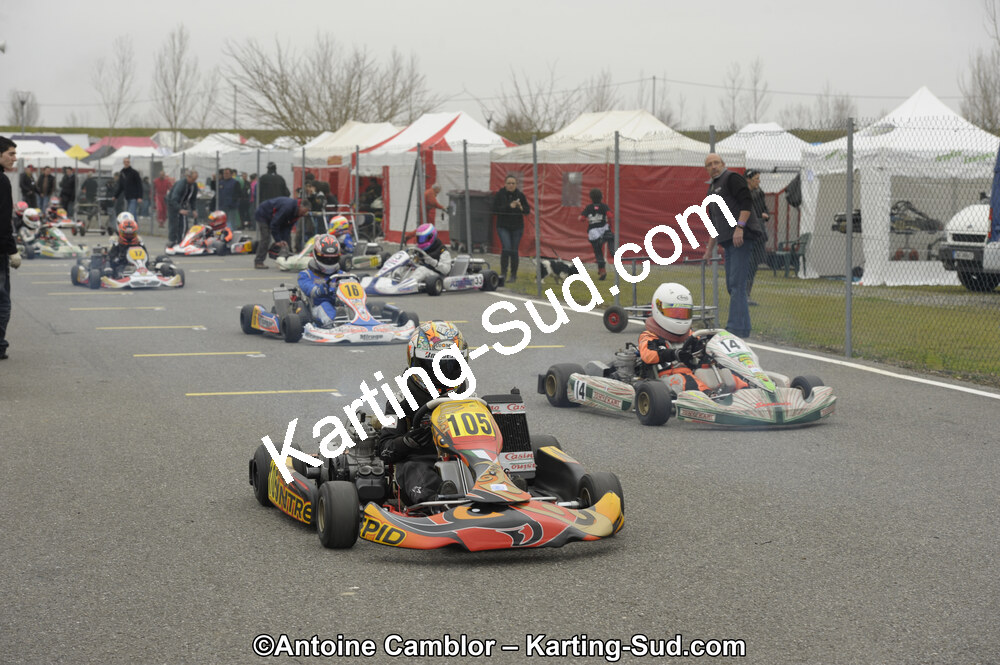 26/02/2012 : 1ère manche du Championnat du Sud 2012 et 1ère manche de la Coupe Aquitaine à Muret (Photos Antoine Camblor) 2012 — karting