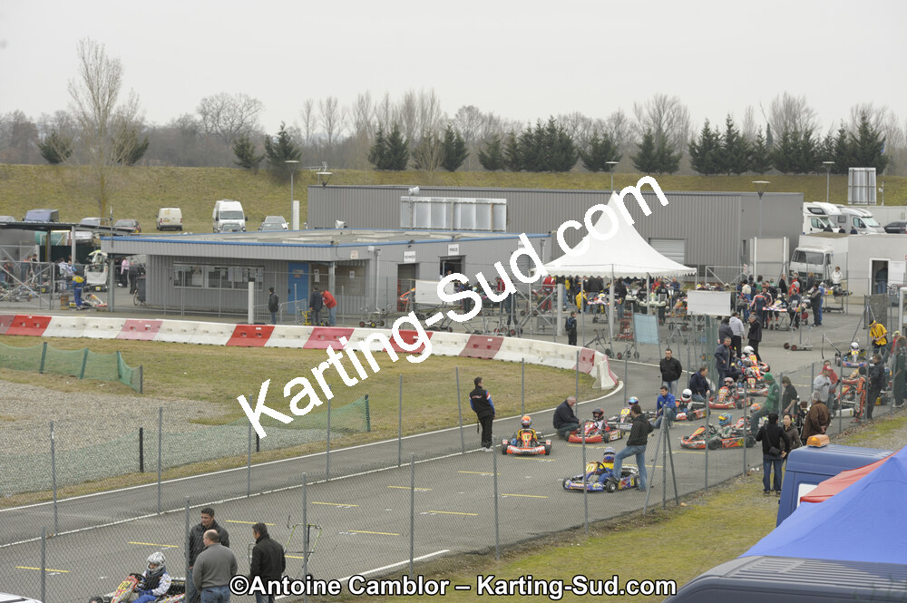 26/02/2012 : 1ère manche du Championnat du Sud 2012 et 1ère manche de la Coupe Aquitaine à Muret (Photos Antoine Camblor) 2012 — karting