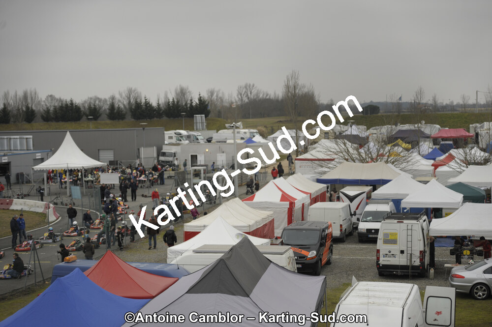 26/02/2012 : 1ère manche du Championnat du Sud 2012 et 1ère manche de la Coupe Aquitaine à Muret (Photos Antoine Camblor) 2012 — karting