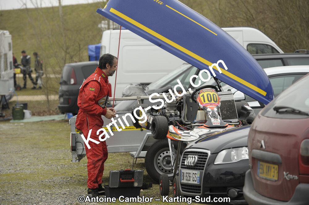 26/02/2012 : 1ère manche du Championnat du Sud 2012 et 1ère manche de la Coupe Aquitaine à Muret (Photos Antoine Camblor) 2012 — karting