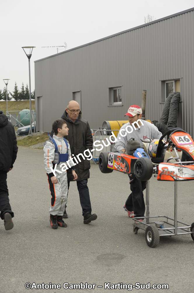 26/02/2012 : 1ère manche du Championnat du Sud 2012 et 1ère manche de la Coupe Aquitaine à Muret (Photos Antoine Camblor) 2012 — karting