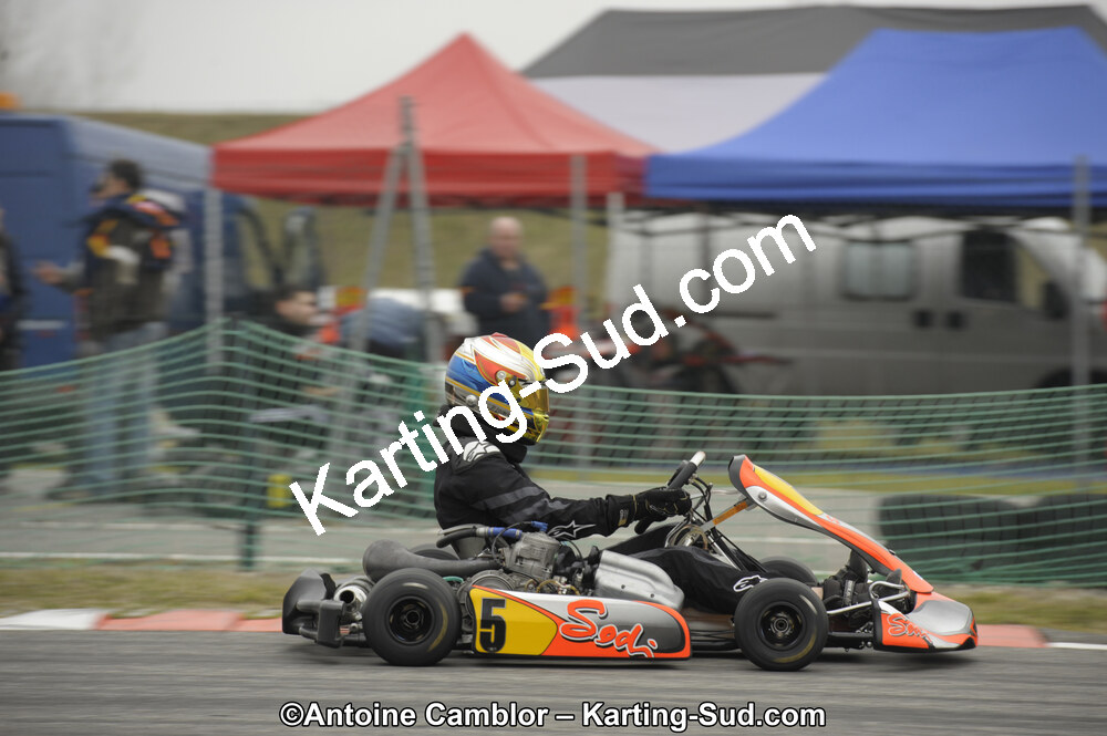 26/02/2012 : 1ère manche du Championnat du Sud 2012 et 1ère manche de la Coupe Aquitaine à Muret (Photos Antoine Camblor) 2012 — karting