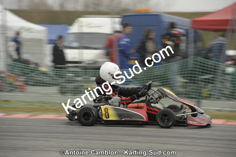 26/02/2012 : 1ère manche du Championnat du Sud 2012 et 1ère manche de la Coupe Aquitaine à Muret (Photos Antoine Camblor) 2012 — karting