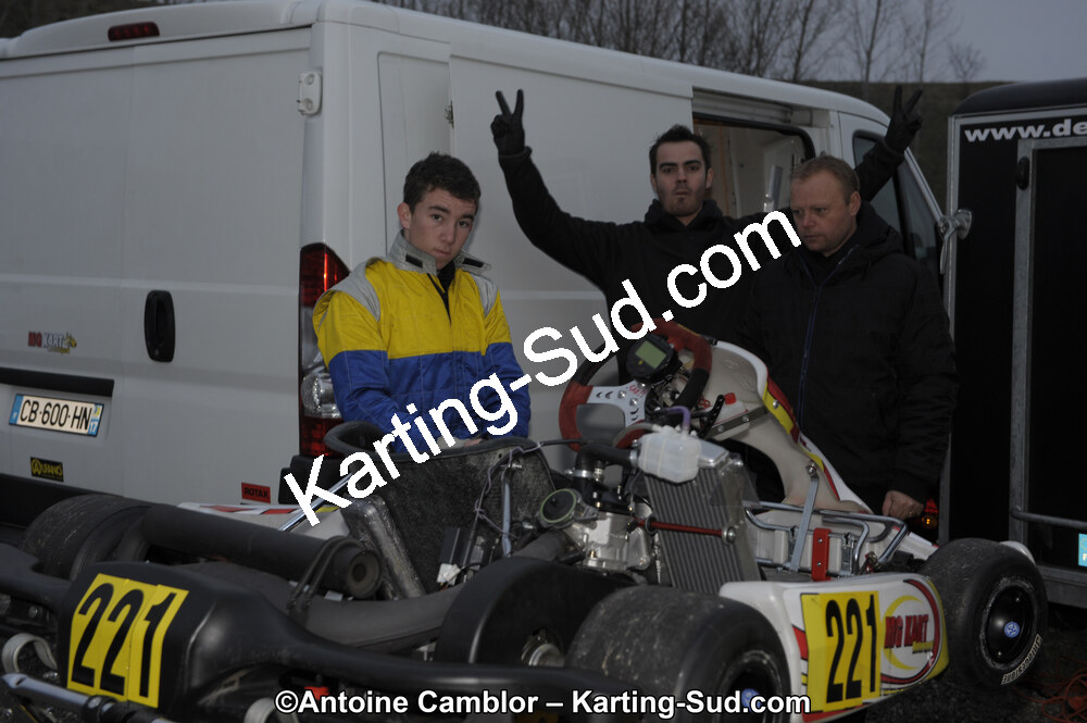26/02/2012 : 1ère manche du Championnat du Sud 2012 et 1ère manche de la Coupe Aquitaine à Muret (Photos Antoine Camblor) 2012 — karting