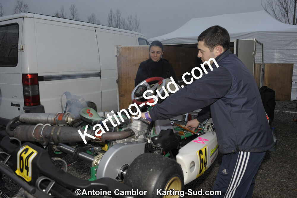 26/02/2012 : 1ère manche du Championnat du Sud 2012 et 1ère manche de la Coupe Aquitaine à Muret (Photos Antoine Camblor) 2012 — karting