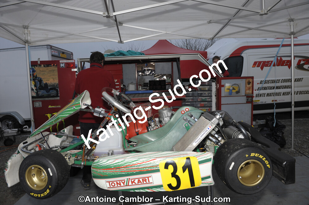26/02/2012 : 1ère manche du Championnat du Sud 2012 et 1ère manche de la Coupe Aquitaine à Muret (Photos Antoine Camblor) 2012 — karting