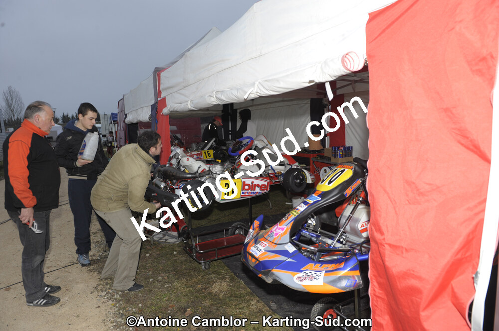 26/02/2012 : 1ère manche du Championnat du Sud 2012 et 1ère manche de la Coupe Aquitaine à Muret (Photos Antoine Camblor) 2012 — karting