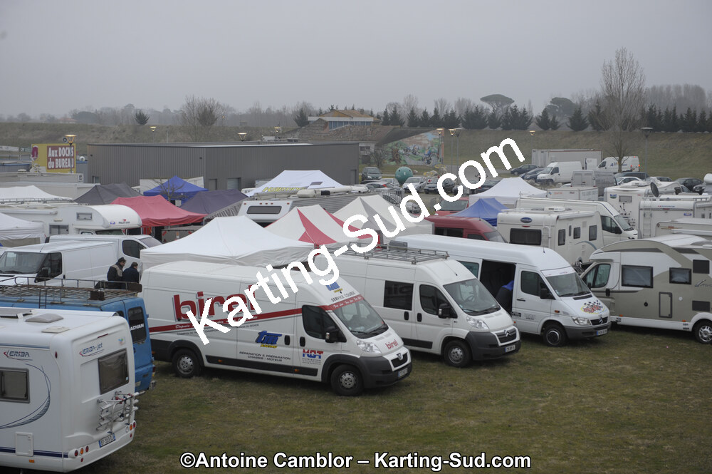 26/02/2012 : 1ère manche du Championnat du Sud 2012 et 1ère manche de la Coupe Aquitaine à Muret (Photos Antoine Camblor) 2012 — karting