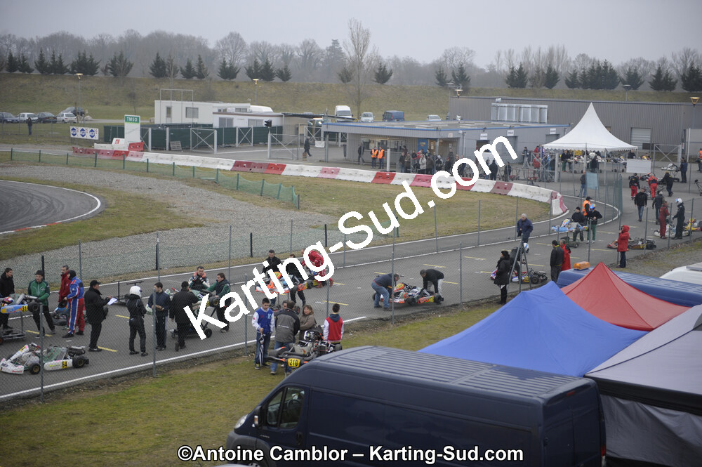 26/02/2012 : 1ère manche du Championnat du Sud 2012 et 1ère manche de la Coupe Aquitaine à Muret (Photos Antoine Camblor) 2012 — karting