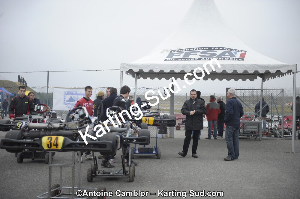 26/02/2012 : 1ère manche du Championnat du Sud 2012 et 1ère manche de la Coupe Aquitaine à Muret (Photos Antoine Camblor) 2012 — karting