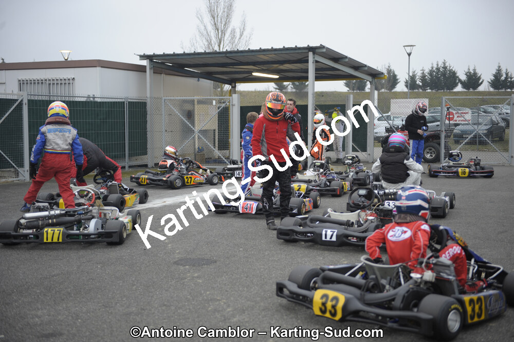 26/02/2012 : 1ère manche du Championnat du Sud 2012 et 1ère manche de la Coupe Aquitaine à Muret (Photos Antoine Camblor) 2012 — karting