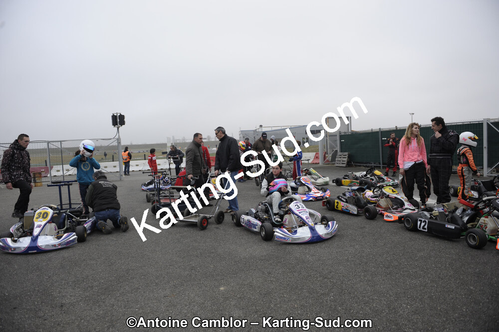 26/02/2012 : 1ère manche du Championnat du Sud 2012 et 1ère manche de la Coupe Aquitaine à Muret (Photos Antoine Camblor) 2012 — karting