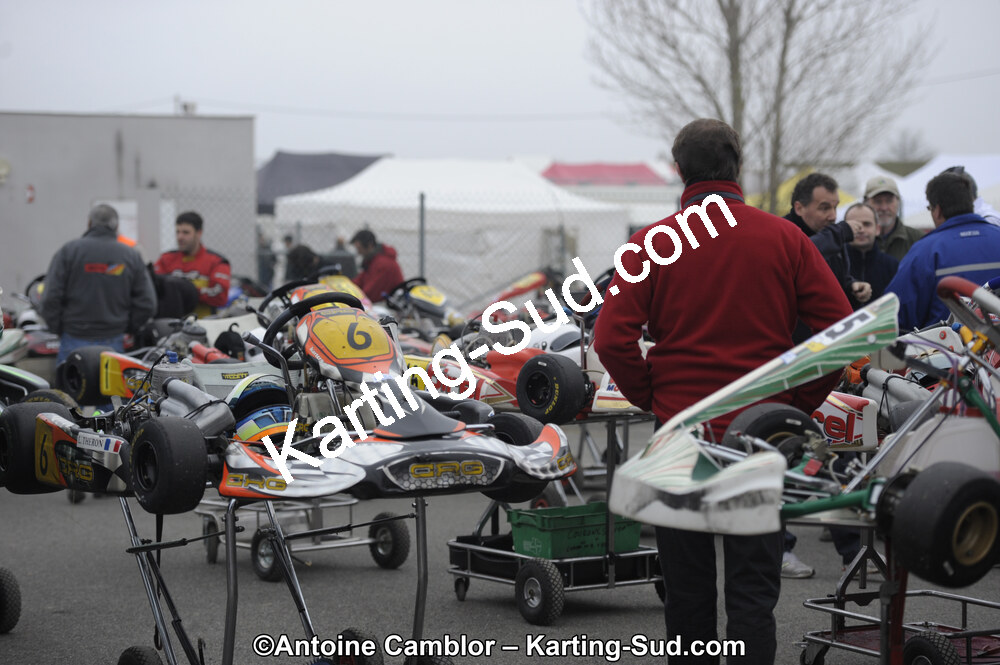 26/02/2012 : 1ère manche du Championnat du Sud 2012 et 1ère manche de la Coupe Aquitaine à Muret (Photos Antoine Camblor) 2012 — karting