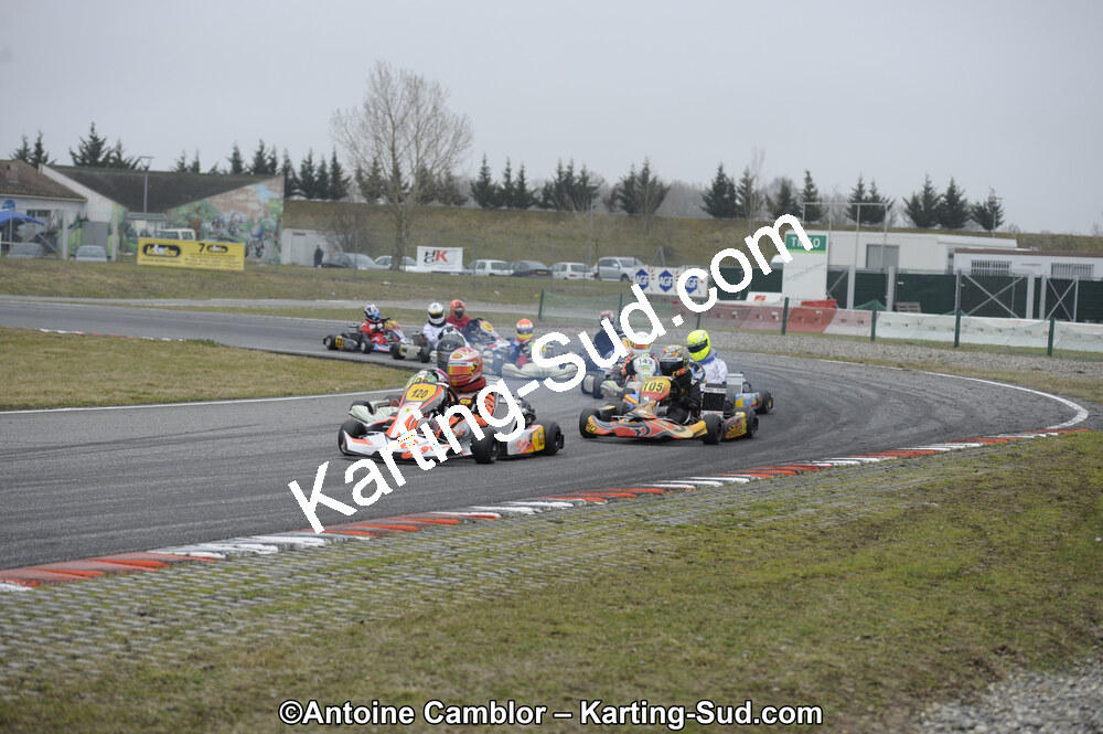 26/02/2012 : 1ère manche du Championnat du Sud 2012 et 1ère manche de la Coupe Aquitaine à Muret (Photos Antoine Camblor) 2012 — karting