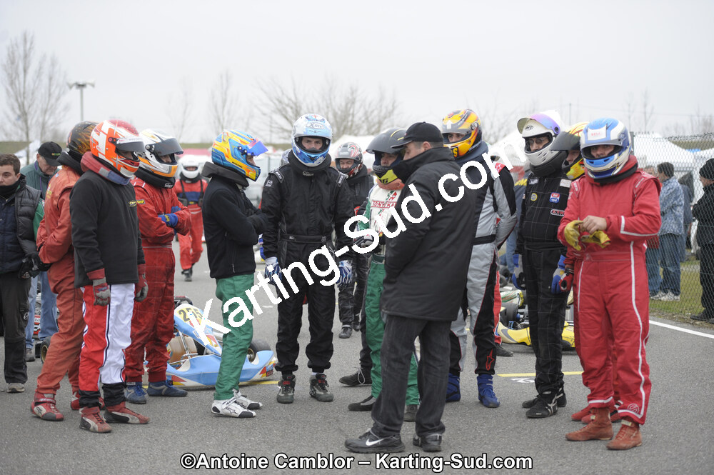 26/02/2012 : 1ère manche du Championnat du Sud 2012 et 1ère manche de la Coupe Aquitaine à Muret (Photos Antoine Camblor) 2012 — karting