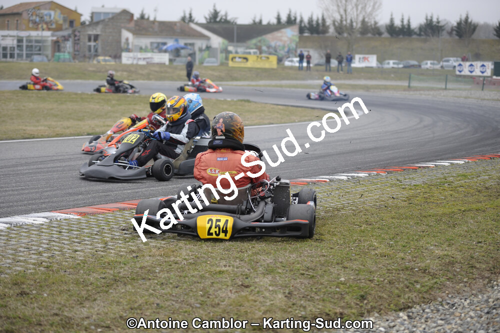 26/02/2012 : 1ère manche du Championnat du Sud 2012 et 1ère manche de la Coupe Aquitaine à Muret (Photos Antoine Camblor) 2012 — karting