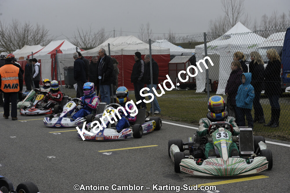 26/02/2012 : 1ère manche du Championnat du Sud 2012 et 1ère manche de la Coupe Aquitaine à Muret (Photos Antoine Camblor) 2012 — karting
