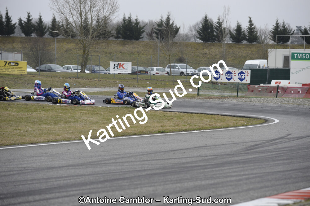 26/02/2012 : 1ère manche du Championnat du Sud 2012 et 1ère manche de la Coupe Aquitaine à Muret (Photos Antoine Camblor) 2012 — karting