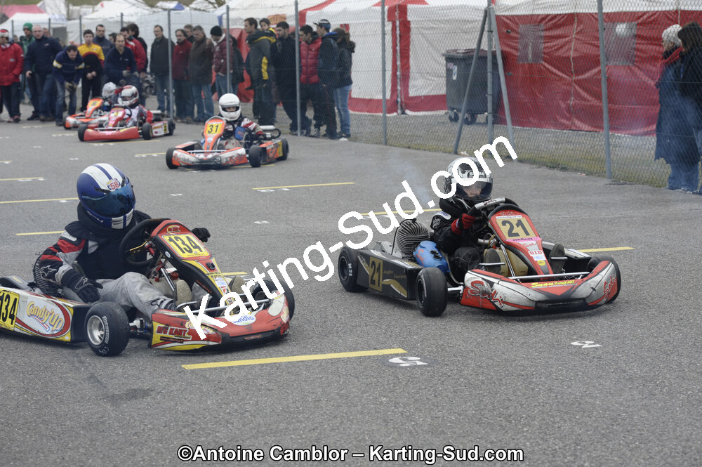 26/02/2012 : 1ère manche du Championnat du Sud 2012 et 1ère manche de la Coupe Aquitaine à Muret (Photos Antoine Camblor) 2012 — karting