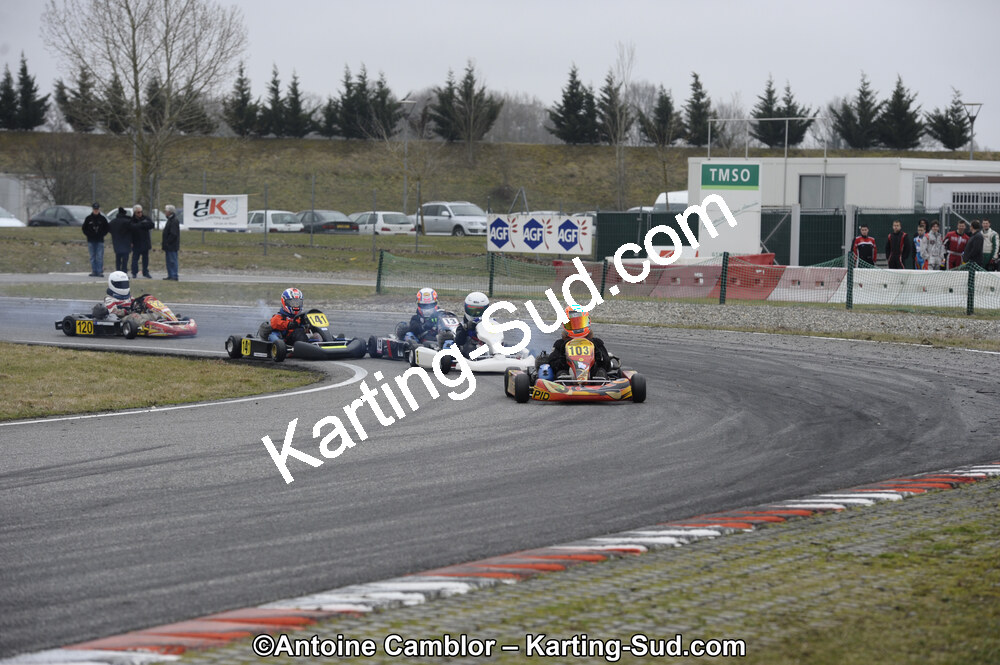 26/02/2012 : 1ère manche du Championnat du Sud 2012 et 1ère manche de la Coupe Aquitaine à Muret (Photos Antoine Camblor) 2012 — karting