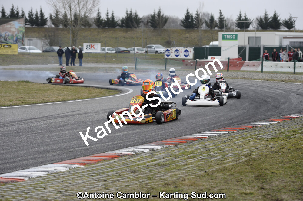 26/02/2012 : 1ère manche du Championnat du Sud 2012 et 1ère manche de la Coupe Aquitaine à Muret (Photos Antoine Camblor) 2012 — karting