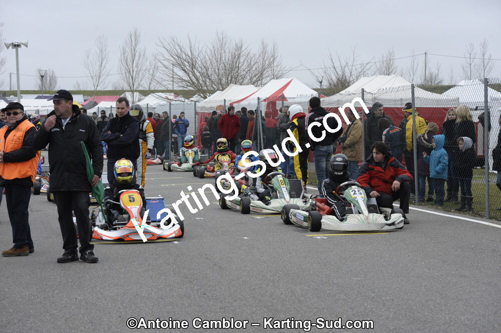 26/02/2012 : 1ère manche du Championnat du Sud 2012 et 1ère manche de la Coupe Aquitaine à Muret (Photos Antoine Camblor) 2012 — karting