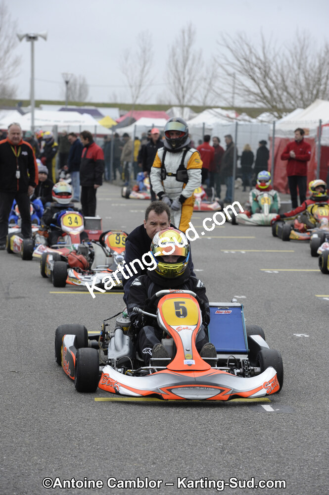 26/02/2012 : 1ère manche du Championnat du Sud 2012 et 1ère manche de la Coupe Aquitaine à Muret (Photos Antoine Camblor) 2012 — karting