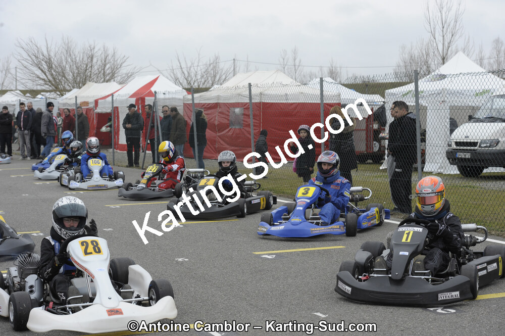 26/02/2012 : 1ère manche du Championnat du Sud 2012 et 1ère manche de la Coupe Aquitaine à Muret (Photos Antoine Camblor) 2012 — karting