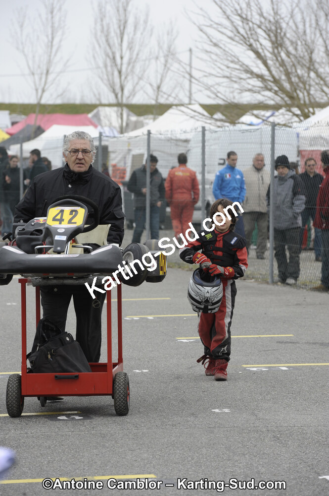 26/02/2012 : 1ère manche du Championnat du Sud 2012 et 1ère manche de la Coupe Aquitaine à Muret (Photos Antoine Camblor) 2012 — karting