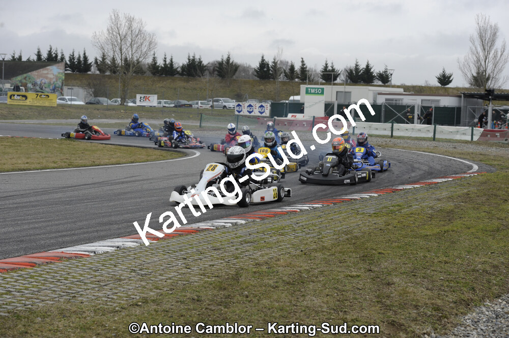 26/02/2012 : 1ère manche du Championnat du Sud 2012 et 1ère manche de la Coupe Aquitaine à Muret (Photos Antoine Camblor) 2012 — karting
