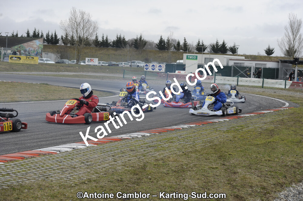 26/02/2012 : 1ère manche du Championnat du Sud 2012 et 1ère manche de la Coupe Aquitaine à Muret (Photos Antoine Camblor) 2012 — karting