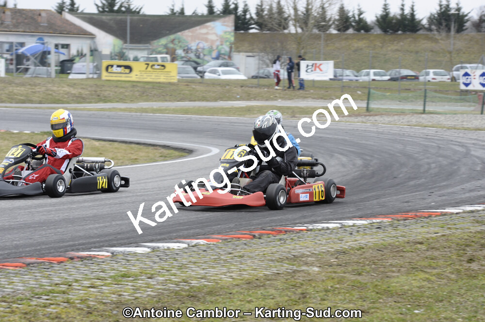 26/02/2012 : 1ère manche du Championnat du Sud 2012 et 1ère manche de la Coupe Aquitaine à Muret (Photos Antoine Camblor) 2012 — karting