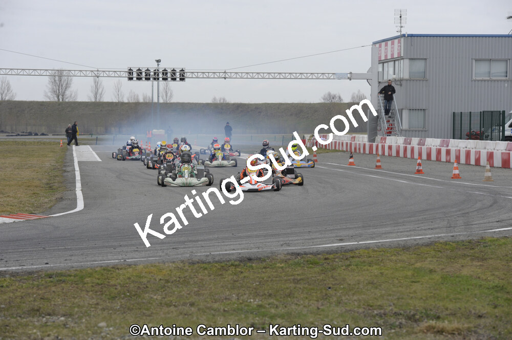 26/02/2012 : 1ère manche du Championnat du Sud 2012 et 1ère manche de la Coupe Aquitaine à Muret (Photos Antoine Camblor) 2012 — karting