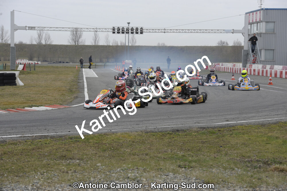 26/02/2012 : 1ère manche du Championnat du Sud 2012 et 1ère manche de la Coupe Aquitaine à Muret (Photos Antoine Camblor) 2012 — karting