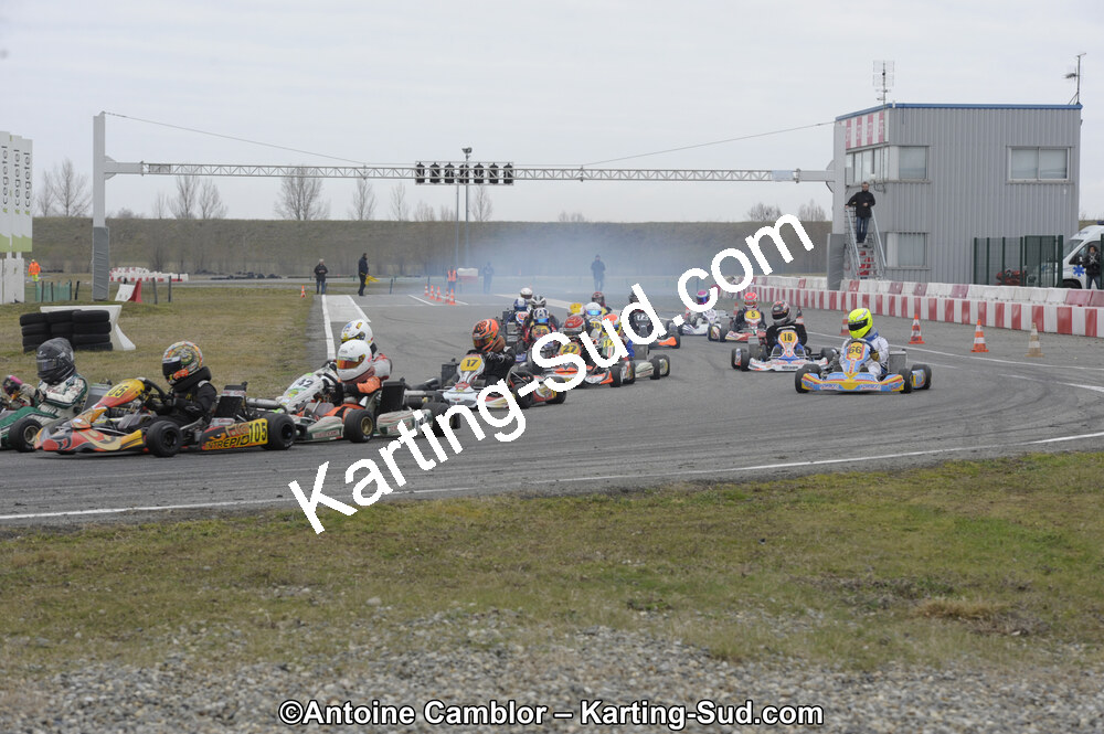26/02/2012 : 1ère manche du Championnat du Sud 2012 et 1ère manche de la Coupe Aquitaine à Muret (Photos Antoine Camblor) 2012 — karting