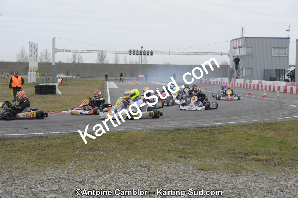 26/02/2012 : 1ère manche du Championnat du Sud 2012 et 1ère manche de la Coupe Aquitaine à Muret (Photos Antoine Camblor) 2012 — karting