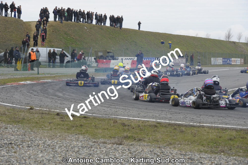 26/02/2012 : 1ère manche du Championnat du Sud 2012 et 1ère manche de la Coupe Aquitaine à Muret (Photos Antoine Camblor) 2012 — karting