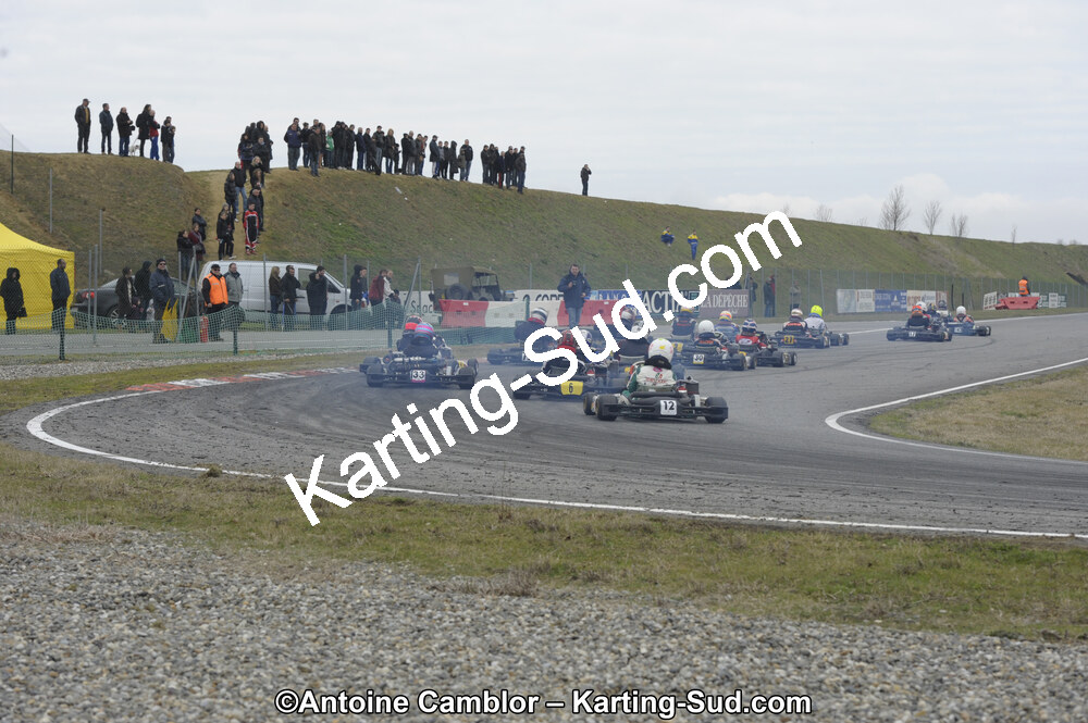 26/02/2012 : 1ère manche du Championnat du Sud 2012 et 1ère manche de la Coupe Aquitaine à Muret (Photos Antoine Camblor) 2012 — karting
