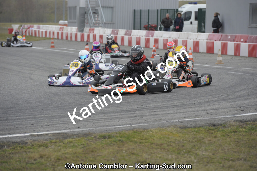 26/02/2012 : 1ère manche du Championnat du Sud 2012 et 1ère manche de la Coupe Aquitaine à Muret (Photos Antoine Camblor) 2012 — karting