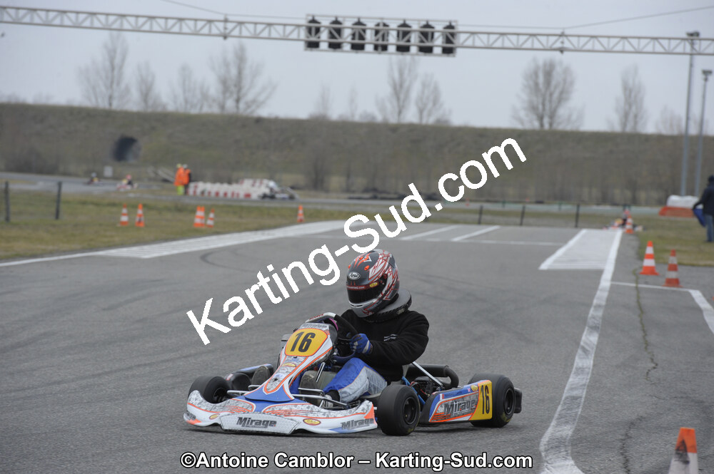 26/02/2012 : 1ère manche du Championnat du Sud 2012 et 1ère manche de la Coupe Aquitaine à Muret (Photos Antoine Camblor) 2012 — karting