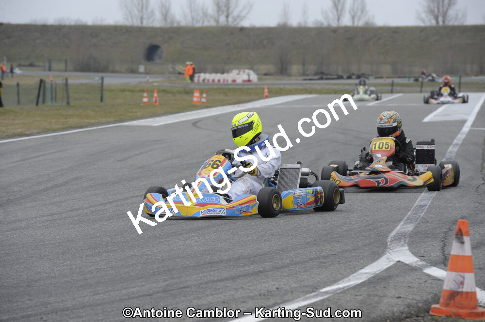 26/02/2012 : 1ère manche du Championnat du Sud 2012 et 1ère manche de la Coupe Aquitaine à Muret (Photos Antoine Camblor) 2012 — karting
