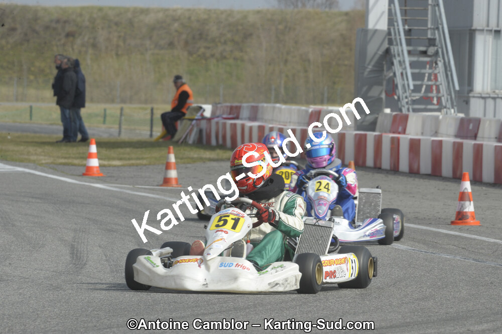26/02/2012 : 1ère manche du Championnat du Sud 2012 et 1ère manche de la Coupe Aquitaine à Muret (Photos Antoine Camblor) 2012 — karting