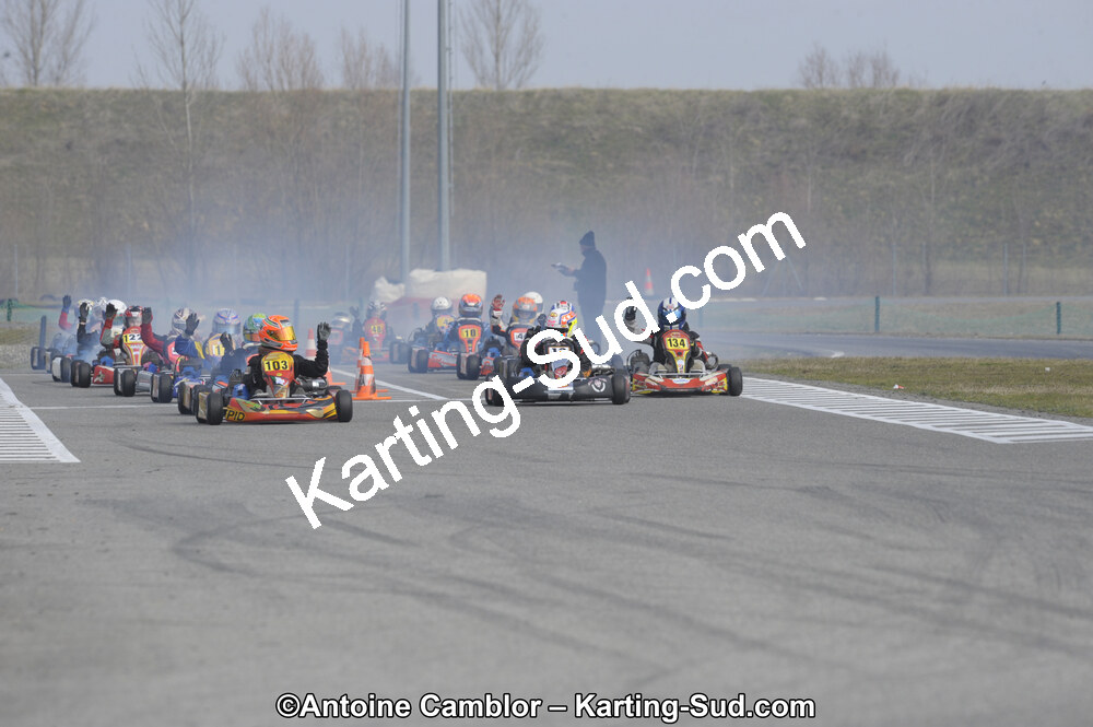 26/02/2012 : 1ère manche du Championnat du Sud 2012 et 1ère manche de la Coupe Aquitaine à Muret (Photos Antoine Camblor) 2012 — karting