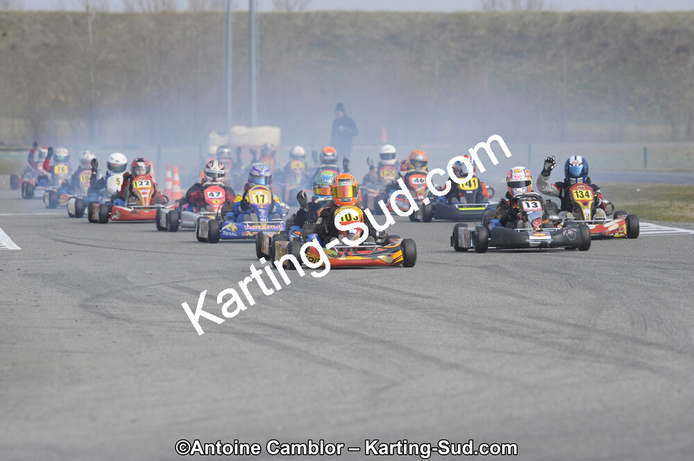 26/02/2012 : 1ère manche du Championnat du Sud 2012 et 1ère manche de la Coupe Aquitaine à Muret (Photos Antoine Camblor) 2012 — karting