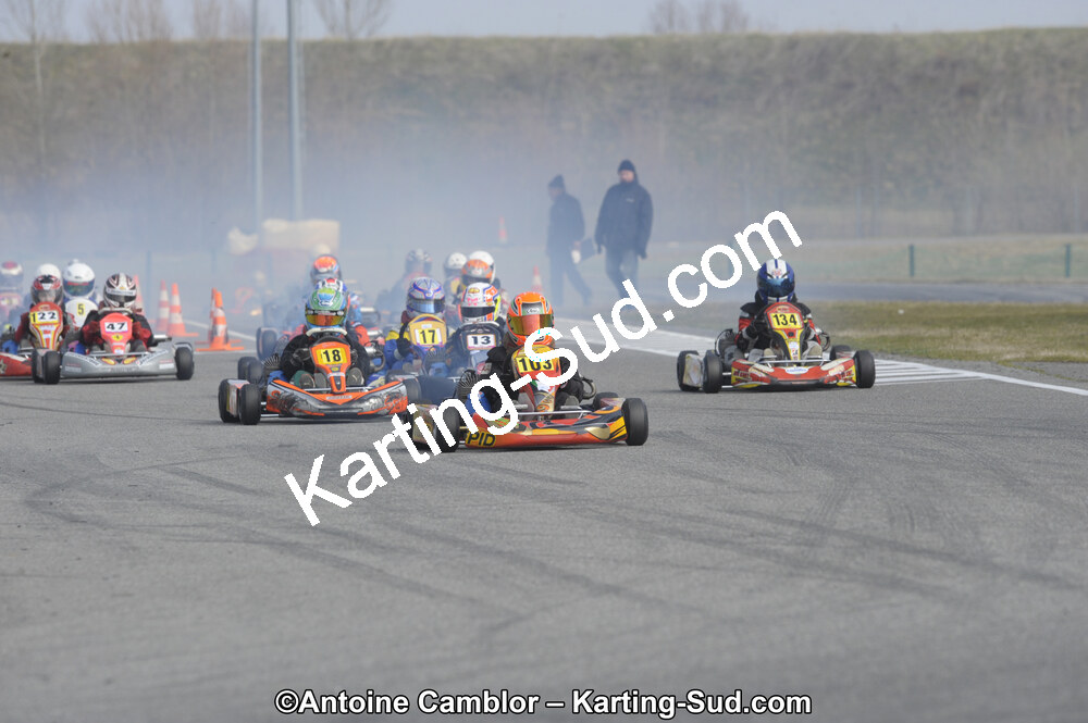 26/02/2012 : 1ère manche du Championnat du Sud 2012 et 1ère manche de la Coupe Aquitaine à Muret (Photos Antoine Camblor) 2012 — karting