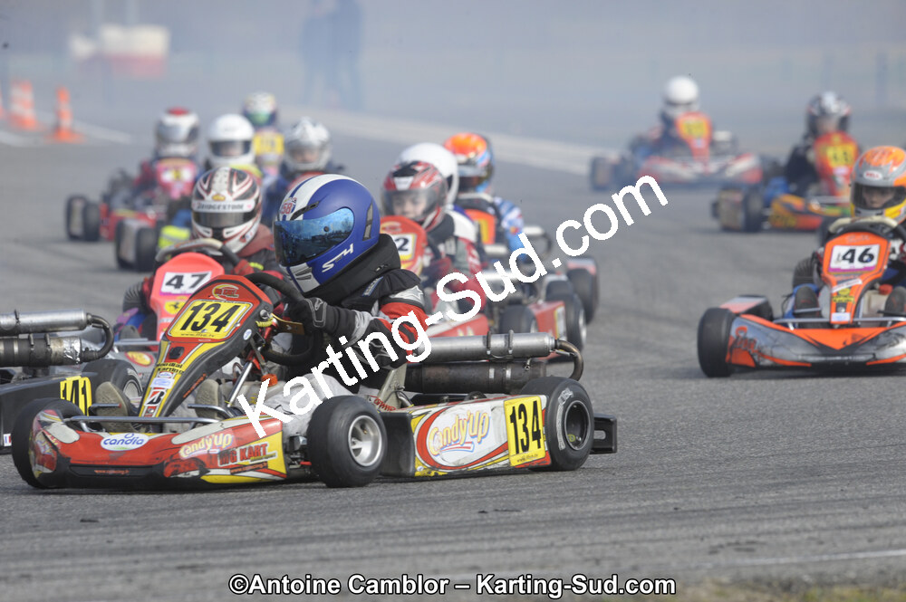 26/02/2012 : 1ère manche du Championnat du Sud 2012 et 1ère manche de la Coupe Aquitaine à Muret (Photos Antoine Camblor) 2012 — karting