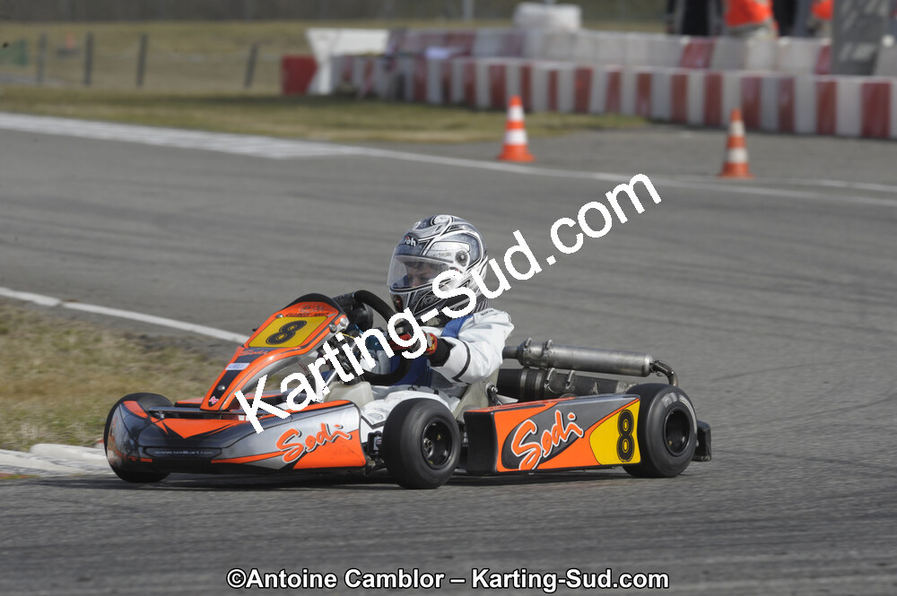 26/02/2012 : 1ère manche du Championnat du Sud 2012 et 1ère manche de la Coupe Aquitaine à Muret (Photos Antoine Camblor) 2012 — karting