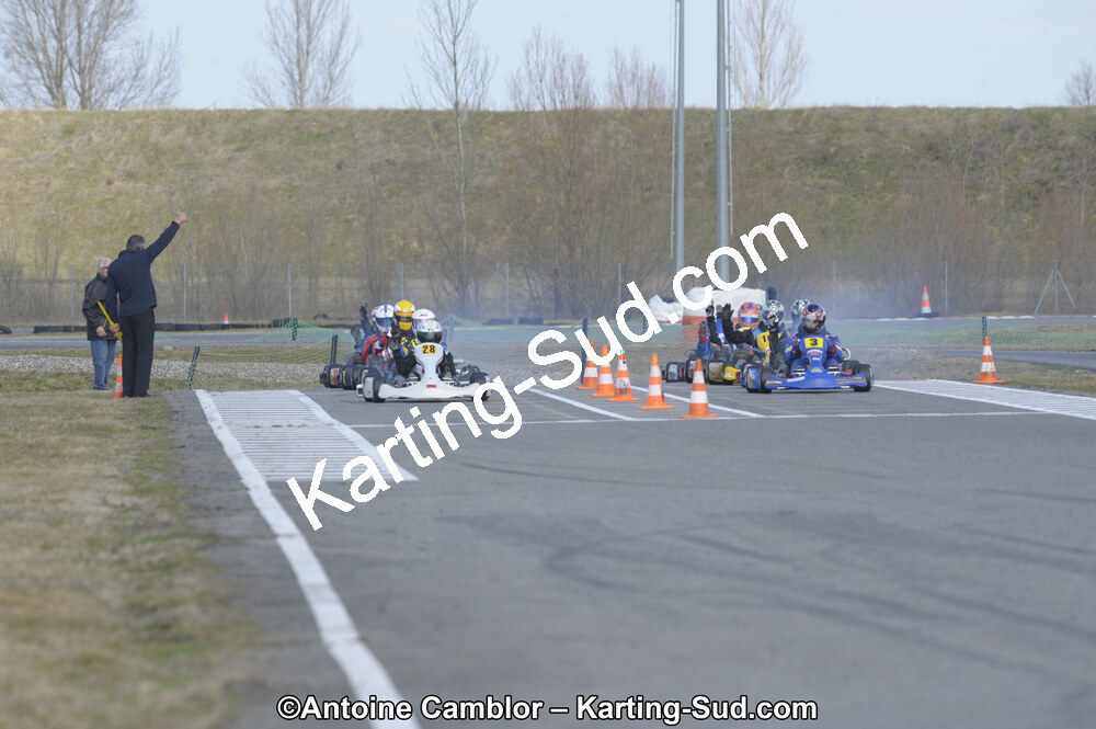 26/02/2012 : 1ère manche du Championnat du Sud 2012 et 1ère manche de la Coupe Aquitaine à Muret (Photos Antoine Camblor) 2012 — karting