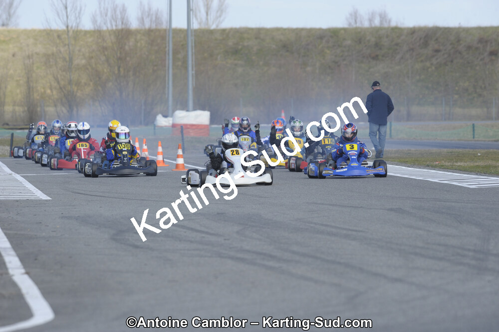 26/02/2012 : 1ère manche du Championnat du Sud 2012 et 1ère manche de la Coupe Aquitaine à Muret (Photos Antoine Camblor) 2012 — karting
