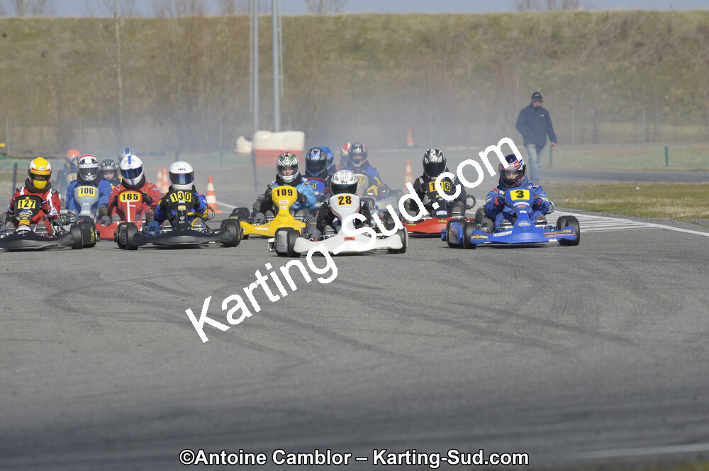 26/02/2012 : 1ère manche du Championnat du Sud 2012 et 1ère manche de la Coupe Aquitaine à Muret (Photos Antoine Camblor) 2012 — karting